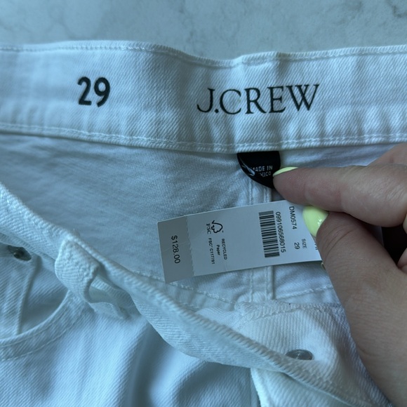 Jcrew white slim boyfriend - Picture 3 of 7